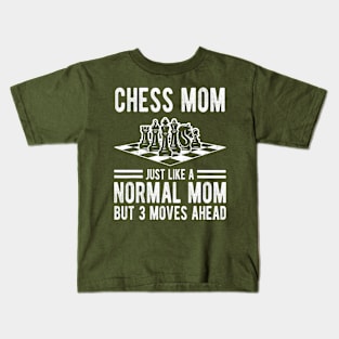 Chess Mom Kids T-Shirt